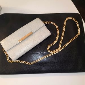GUCCI Guccissima Crossbody Wallet WOC
